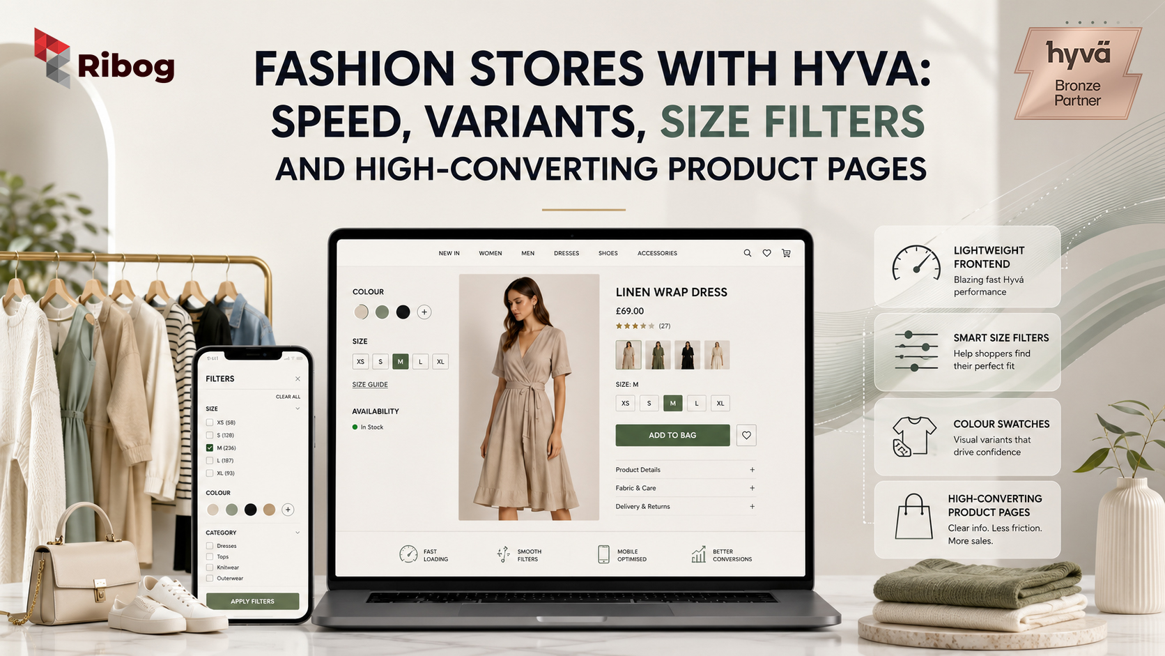 Fashion Stores with Hyva: Speed, Variants & Filters