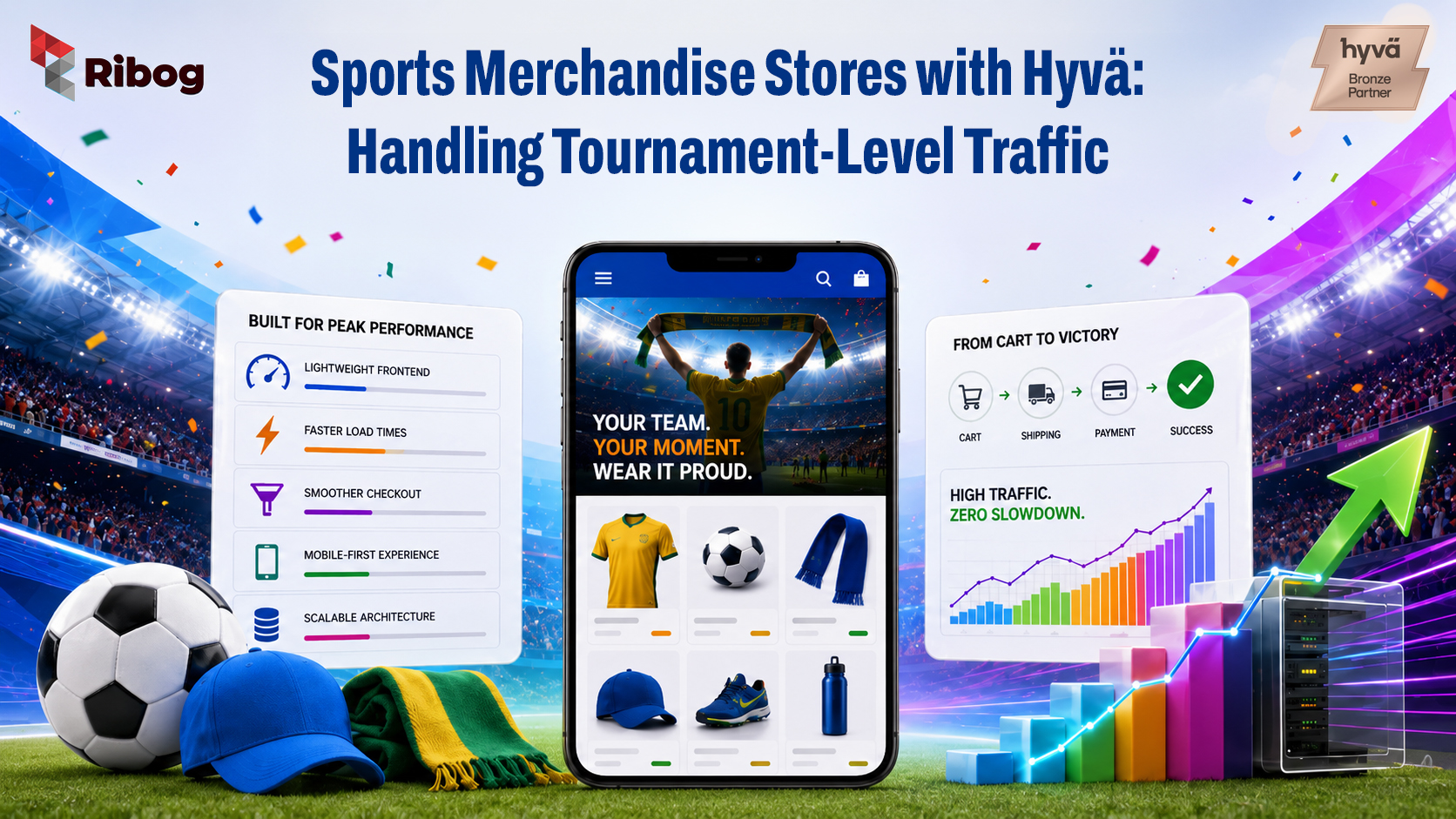 Sports Merchandise Stores with Hyvä: Handling Tournament-Level Traffic