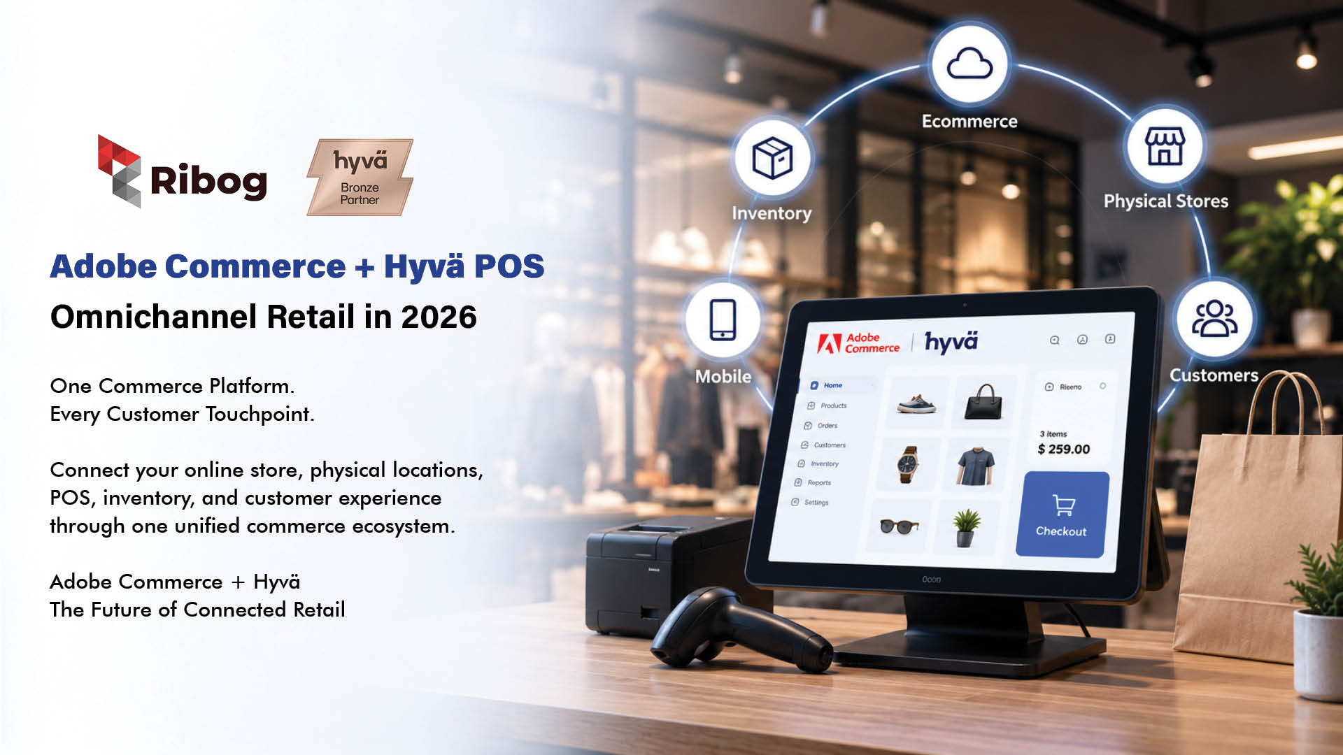 Adobe Commerce + Hyvä POS: Omnichannel Retail in 2026